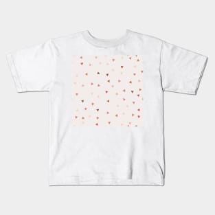 Scattered Triangle Pattern Kids T-Shirt